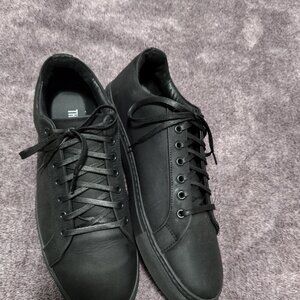 Thursday Boots Mens Sneakers sz 10.5 Everyday Shoes Black Leather Handmade